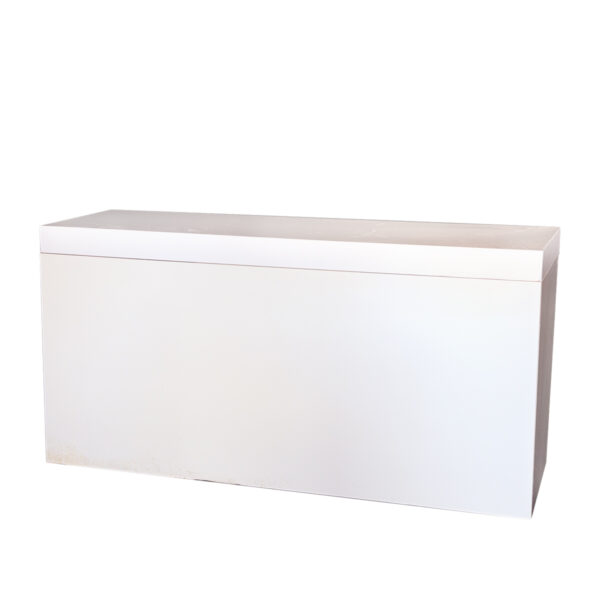 Buffettafel Smooth White 180x60 met ijsbak